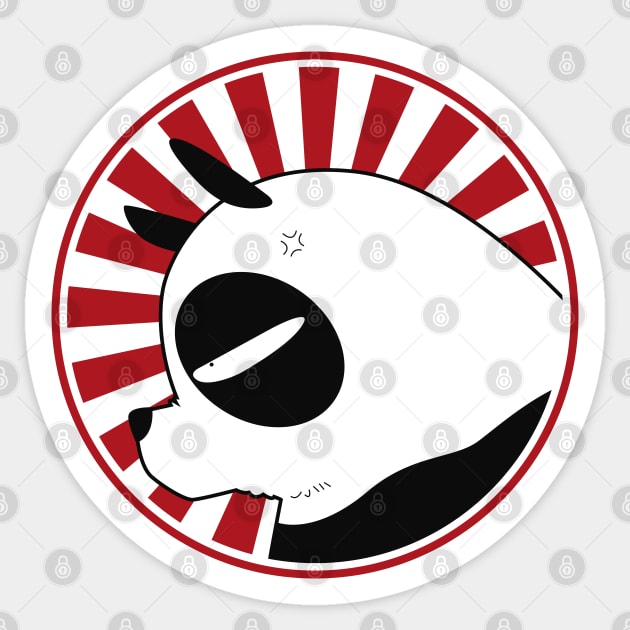 Panda Ranma 1/2 Sticker by paisdelasmaquinas